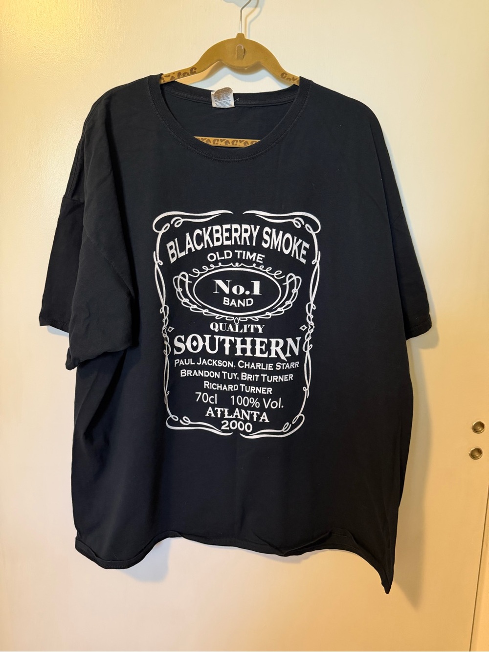 Black Blackberry Smoke 'Southern' Logo Tee